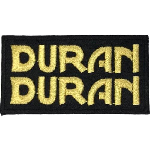 DURAN Music band Embroidery Iron on Patches Sew for clothing Stickers applique