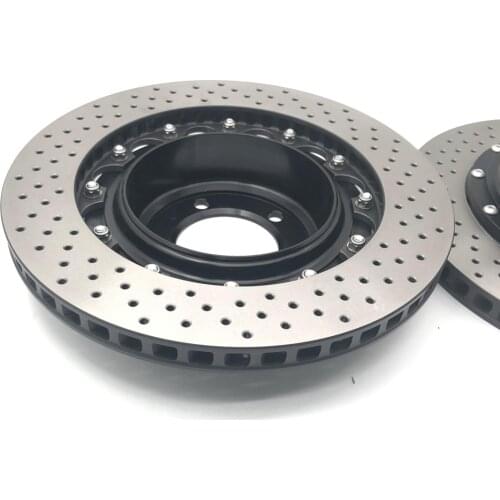 Jekit high performancedrilled slots disc for automotive, general purpose brake disc refit disc and center cap