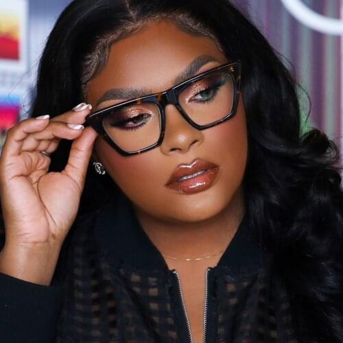 80008 Ins Retro Cat Eye Glasses Frame Men Women Optical Fashion Computer EyeGlasses