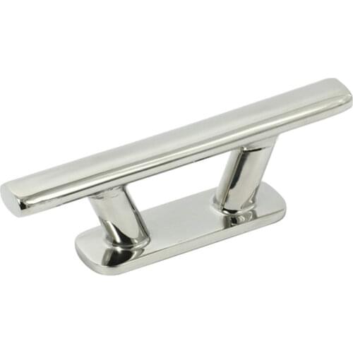 Stainless Steel Marine Boat Heavy Duty Cleat 6'' Oval Scandinavian Style