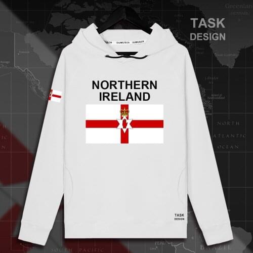 Northern Ireland Irish NIR NI mens hoodie pullovers hoodies men sweatshirt streetwear clothing hip hop tracksuit nation flag 02