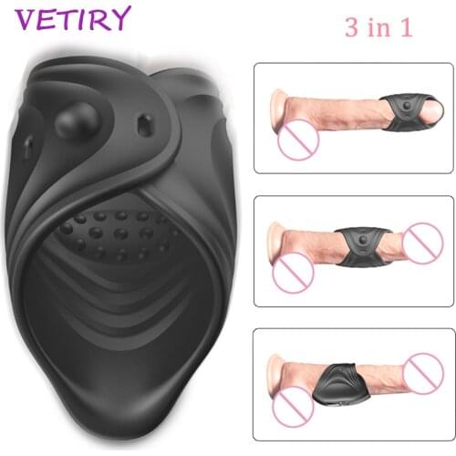 Male Masturbator Vibrator Penis Trainer Massage Glans Stimulate Sex Toys For Men Automatic Oral Climax Delay Training 10 Modes