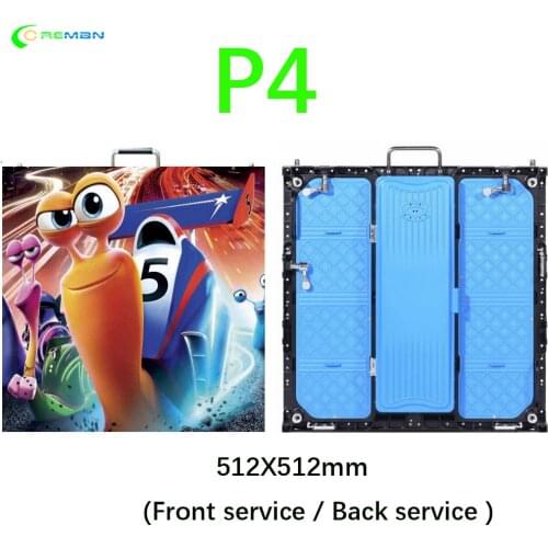 P4 full color led screen with video display , nationstar kinglight 512X512 led tv panel matrix screen
