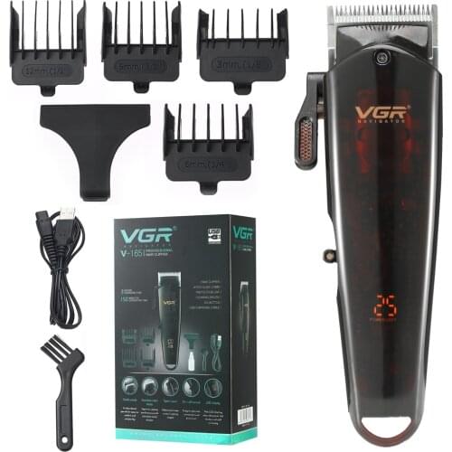 Professional Barber Hair Clipper Cordless Hair Trimmer Beard Trimer For Men Electric Hair Cutting Machine Rechargeable Hair Cut