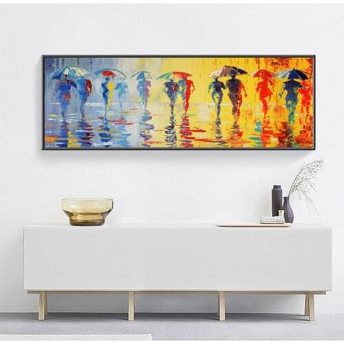 Mordern Street Graffiti Umbrella 5D Diy Diamond Painting Full Square Round Drill Landscape Embroidery Room DecorationZP-4044