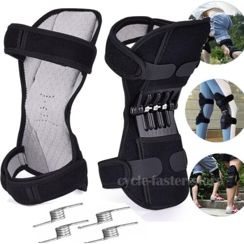Sports Knee Protectors Kneepads with Strong Spring to Protect the Knee Reduce Knee Damage and Soreness for Elderly Sport Fitness