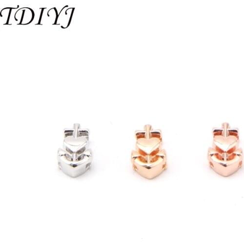 TDIYJ Jewelry 6Pcs Faith Collective Anchor Heart Keeper Charms for Leather Band Bracelet Valentine Gift