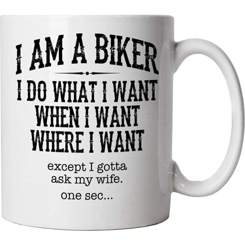 I Am A Biker Mug