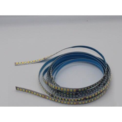 High lumen SMD2835-200D Double colors LED strip 8mm width light tape be used in chandeliers ceiling lamp panel light etc