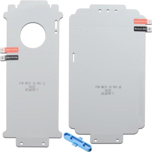 Front + Rear Full Body Soft Screen Protector For Huawei P30 P40 Honor 30s Mate 20 30 40 Pro Nano Hydrogel HD Protective Film