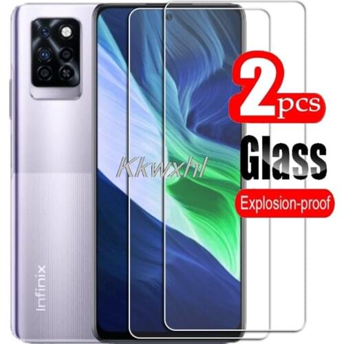 2PCS FOR Infinix Note 10 Pro High HD Tempered Glass Protective On Note10Pro Note10 10Pro NFC X695 Phone Screen Protector Film