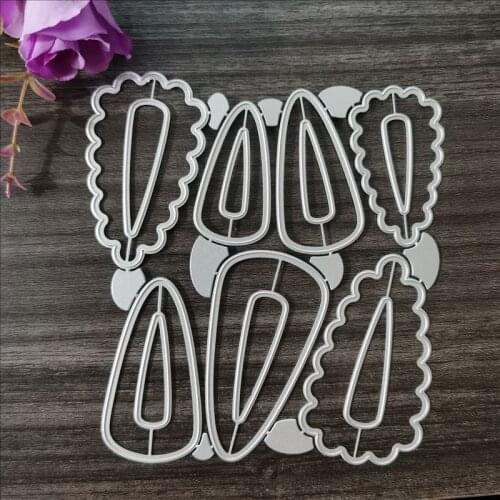 Hair clip Metal Cutting Dies for DIY Scrapbooking Album Paper Cards Decorative Crafts Embossing Die Cuts