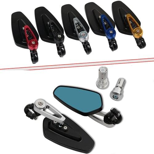 2Pcs Universal High Quality Motorcycle Mirror Scooter Electric Bicycle Rearview Mirror Clearly Rotatable Adjustable