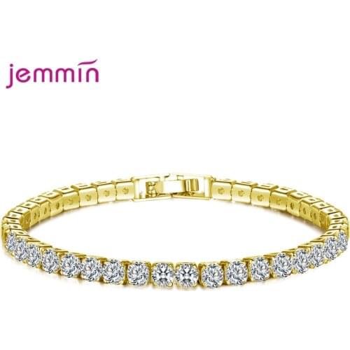 Boutique Wedding Bridal New Women 925 Sterling Silver Rhinestone Bangle Stretch Bracelets Jewelry Pulsera Mujer Wholesale