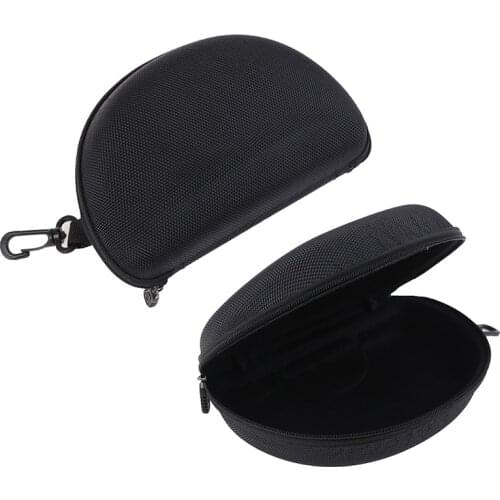 EVA Snow Ski Eyewear Case Snowboard Skiing Goggles Sunglasses Carrying Case Zipper Hard Box Holder(Without Goggles)