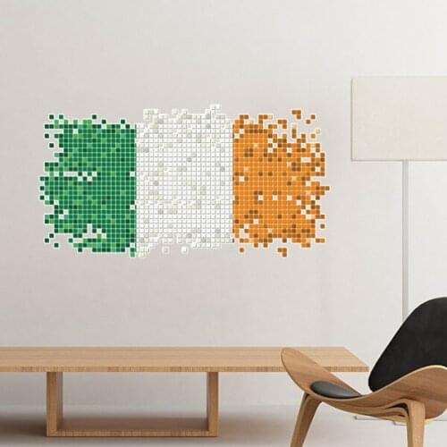 Italy National Flag Europe Country Symbol Mark Illustration Pattern Removable Wall Sticker Art Decals Wallpaper for Room Decal