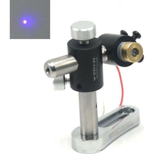 Focusable 405nm 20mW DOT 13x42mm Violet/Blue Laser Diode Module w/13.5mm Holder