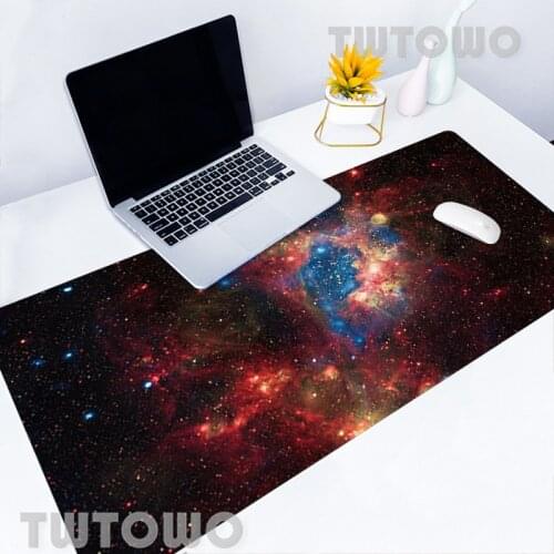 Starry Sky Galaxy Space Universe Hot Sell Gaming Mouse Pad Natural Rubber Anti-slip Cartoon Carpet Office Decoration Desk Mat