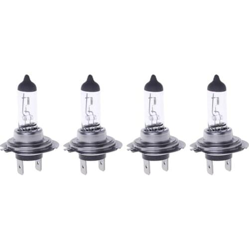 4PC H7 55w 12v Halogen Bulb 4000k H7 px26d 55w Fog Lamp Parking Clear Light Car Styling Light Source Auto