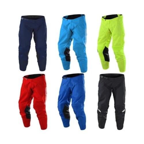 2019 son erkekler motosiklet sürme pantolon AM bisiklet MX BMX Motocross DH MTB pantolon açık spor yokuş aşağı pantolon kalça pa