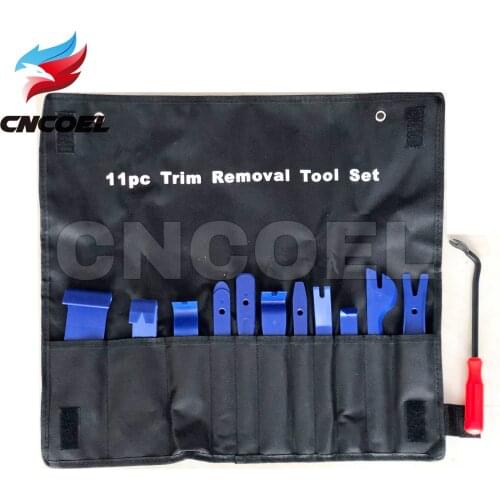 12 PCS Car Audio Maintenance kit Auto Trim Stereo Repair Panel Remover Pry Bar Car Dash Radio Door Trim Panel Clip Tools set