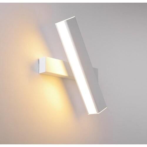 Led Wall Light Bedroom Bedside 360 Degrees Rotatable 34cm 12w