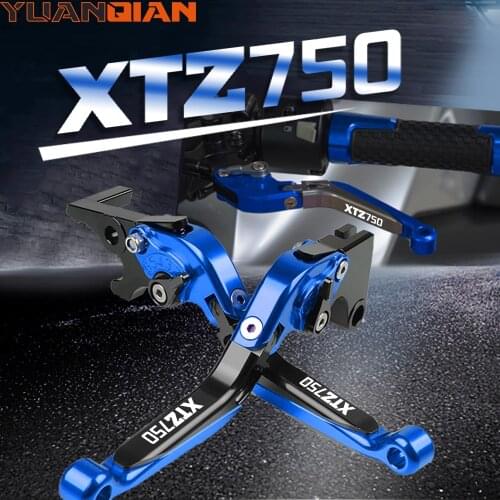 For YAMAHA XTZ750 XTZ 750 SUPER TENERE 1989-1996 1995 1994 1993 1992 1991 1990 Motorcycle CNC Brake Clutch Levers HandleBar grip
