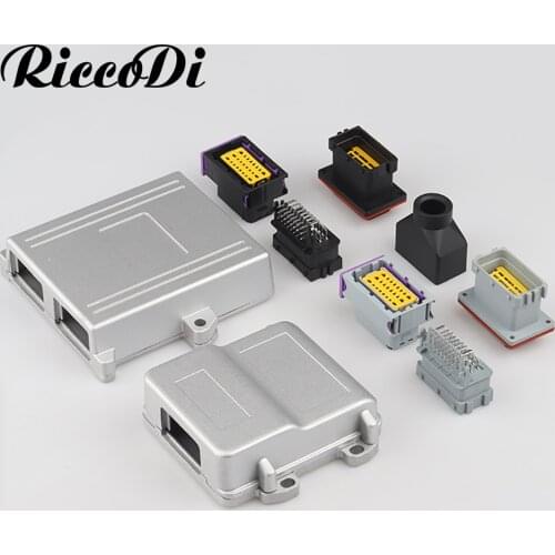 1-10Sets 24 Pin FCI ECU Oil To Gas Computer Board Connector Auto Housing Sealed Plug socket 211PC249S8005 HCCPHPE24BKA90F