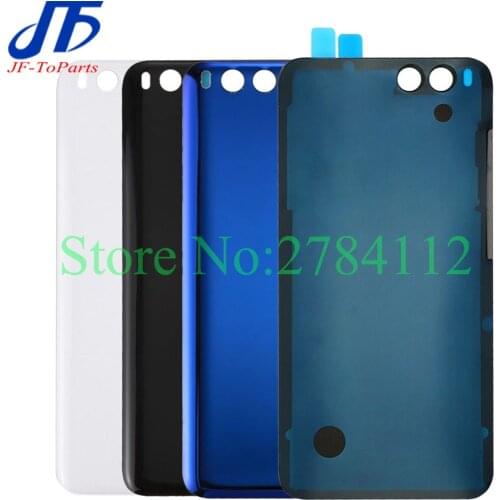 10Pcs Back Glass Battery Cover ReplacementFor XIAOMI MI 6 MI6 Rear Housing Door Case