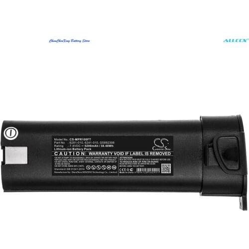 Cameron Sino 5200mAh/6800mAh Flashlight Battery for Monarch Nova-Pro Stroboscopes, Nova-Pro 100 LED Stroboscopes, Tachometers