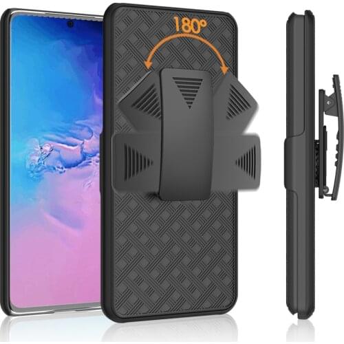 Kickstand Swivel Belt Clip Cover for Samsung Galaxy S21 Ultra S20 S10 Plus Note 20 10 Case Running Sport Holster Holder Pouch