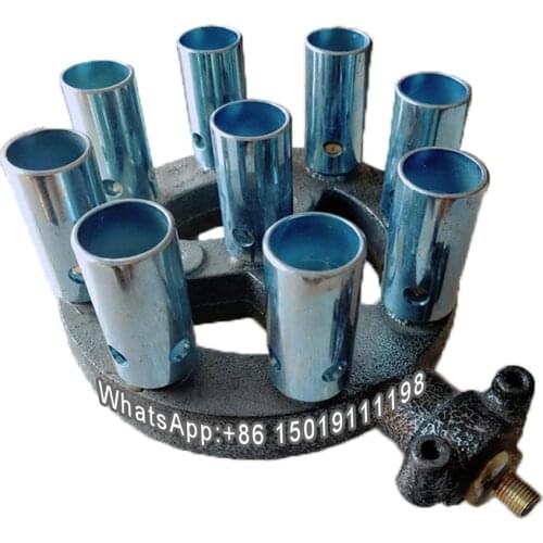 9-hole household gas stove,portable burner,desktop outdoor gas stove,high pressure fire burner,pan burner,barbecue gas stove