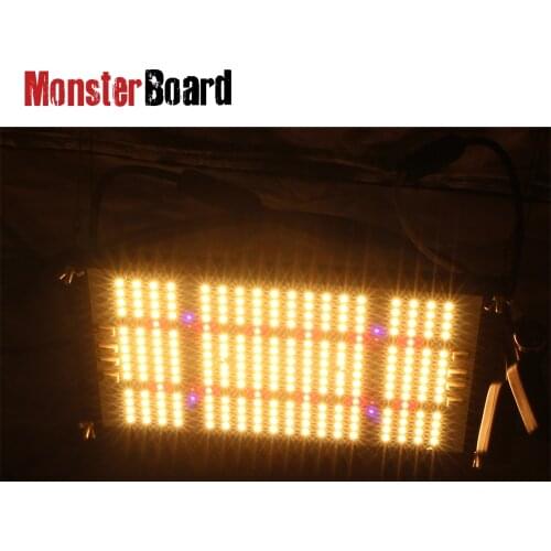Geeklight 120W Quantum led grow lights Monster board for indoor plant vertical farming 3X3 Tent