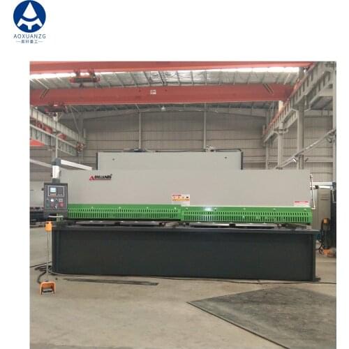 China factory QC11K-4*3200 E21Shydraulic guillotine shearing machine carbon steel 3200mm