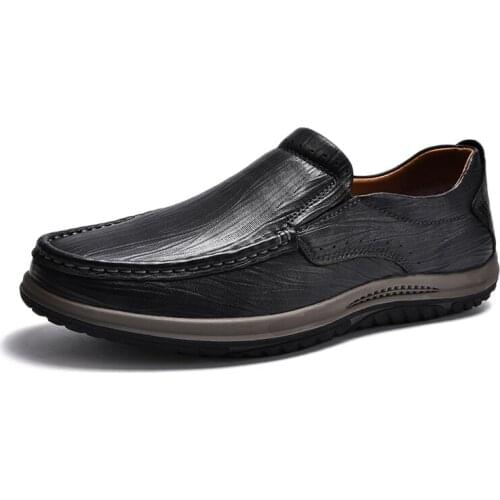 Fashion Men Shoes New Classic Business Dress Leather MenS Suits Shoes Fashion Slip on Dress Shoes Men Loafers Shoes Men Flats