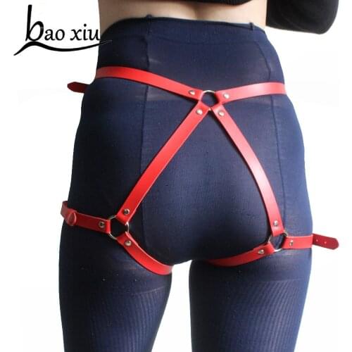 New Fashion Women Harness Body Belts Sexy Garters Bondage Punk Strap Waist To Leg Adjustable Corset Suspenders Female Accessory