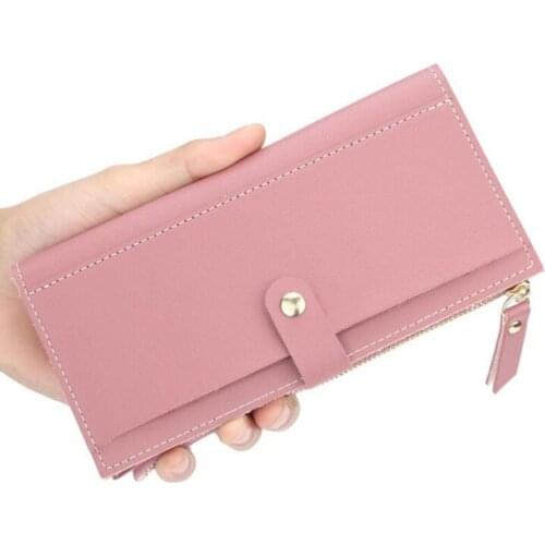 2020 Womens Wallet Long Pu Red Wallet Porte Feuille Femme Female Purse Clutch Money Woman Wallet Billetera Mujer Carteras