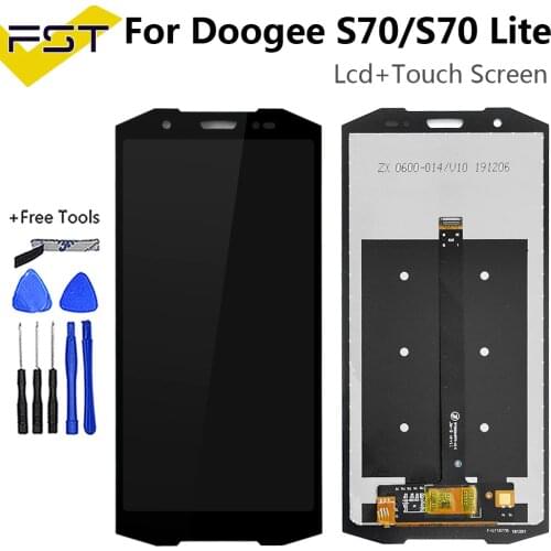 5.99''For Doogee S70/S70 Lite LCD Display+Touch Screen Digitizer Assembly For Doogee S70 Mobile Phone Accessories With Tools