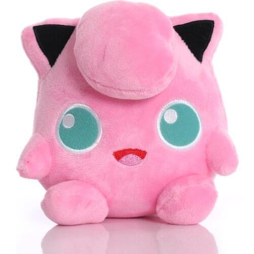 1pcs TAKARA TOMY Pokemon 16cm Jigglypuff Plush Toys Doll Jigglypuff Soft Stuffed Plush Doll Peluches Gift for Children Kids