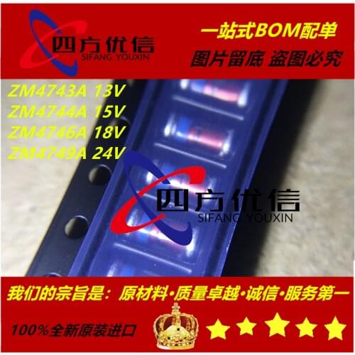 100% new original (100PCS) ZM4743A ZM4744A ZM4746A ZM4749A LL41