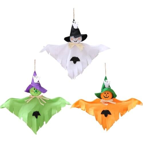 3PCS Halloween Decoration For Home Kids Toys Horror Halloween Party Decor Pumpkin Spider Halloween Ornaments Prop