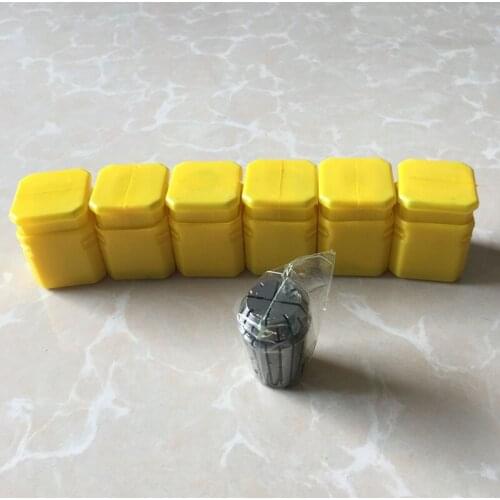 7pcs High Carbon Steel ER11 Spring Collet 1/2/3/4/5/6/7mm with 5mm ER11A Extension Rod Motor Shaft Holder
