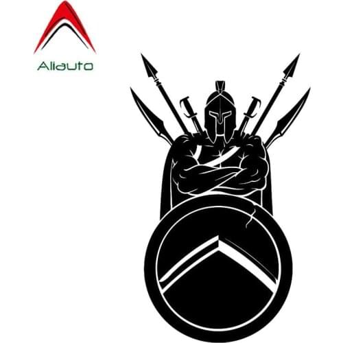 Aliauto Personality Car Sticker Roman Warriors Infantry Automobiles Decoration Waterproof Reflective Decal PVC,14cm*9cm