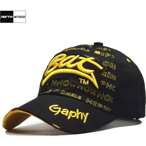 [NORTHWOOD] Fashion Baseball Cap Men Women Leisure Snapback Hip Hop Casquette Homme Letter Fitted Hats Gorras Cap Women
