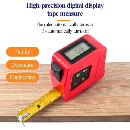 Digital Tape Measure Digital Distance Meter Measure Tape With Lcd Display Distance Measure Ruler Stainless Tape Measure