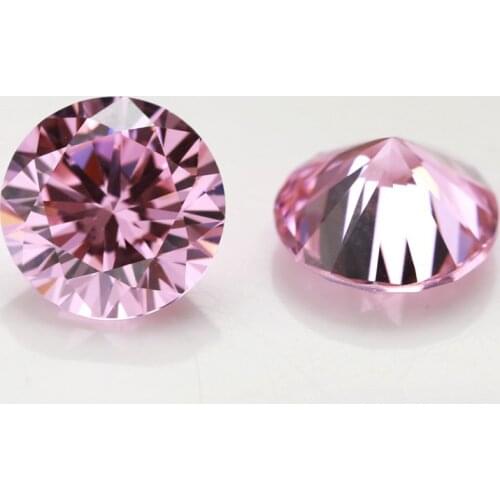 Color CZ 1000 pcs/lot 1mm-3mm China Manufaturer Round Brilliant Cut AAA CZ Synthetic yellow cz Cubic Zirconia for Jewelry Making