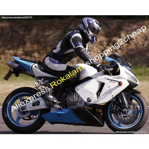 For Honda Parts CBR600RR F5 05 06 CBR 600RR 2005 2006 600R White Black Motorcycle Fairing Kit (Injection Molding)