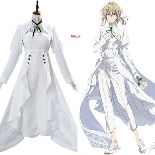 Violet Evergarden Eternity and the Auto Memories Doll Violet Evergarden Cosplay Costume Dress Carnival Party Fancy Outfit