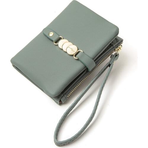 New Women Wallets Fashion Female Pu Leather Purses Short Hasp Purse Small Portable Money Bag Coin Pocket Card Holders Clutch