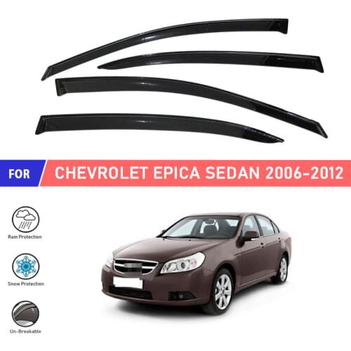 Window deflector for Chevrolet Epica Sedan 2006-2012 car window deflector wind guard vent sun rain visor cover car decor